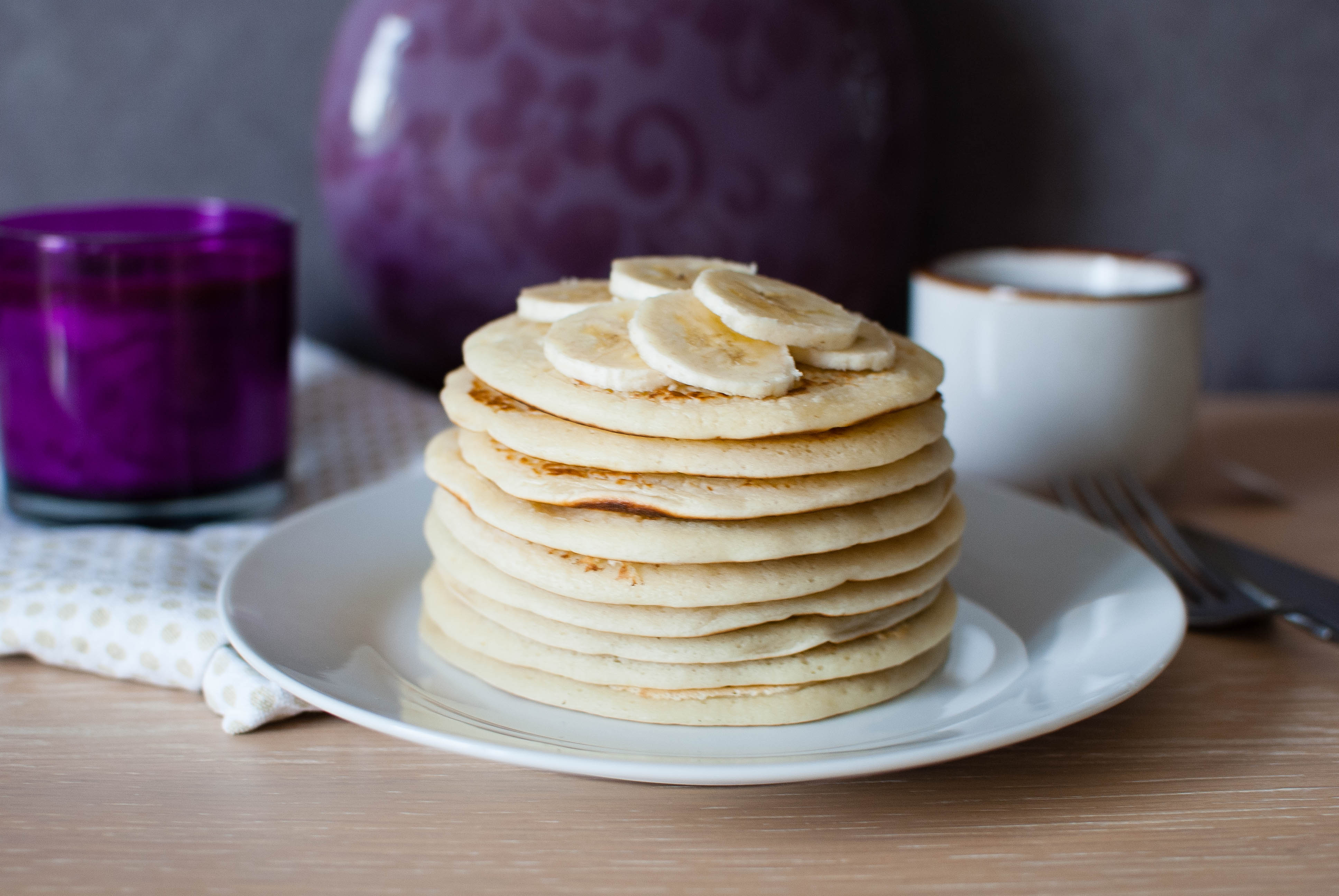 fluffy pancakes vegan food recette petit dejeuner breakfast brunch le petit monde d'elodie