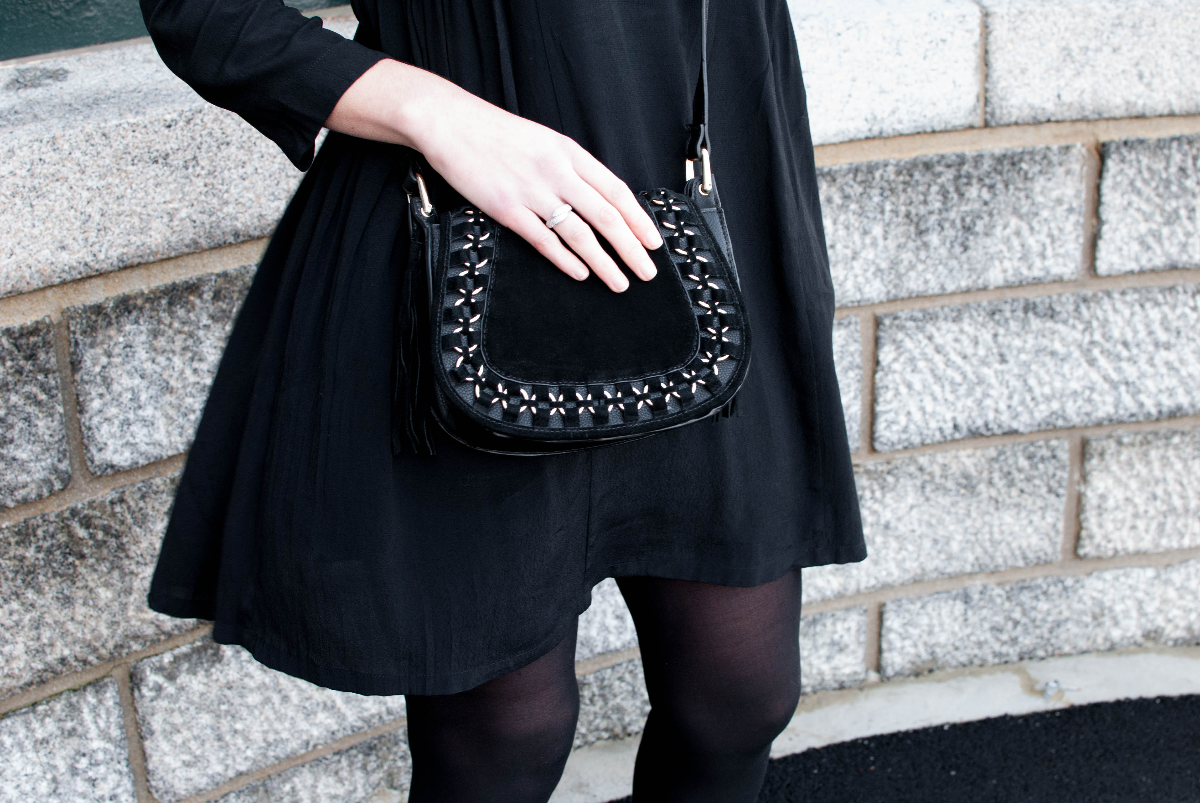 la petite robe noire parfaite look mode le petit monde d'elodie