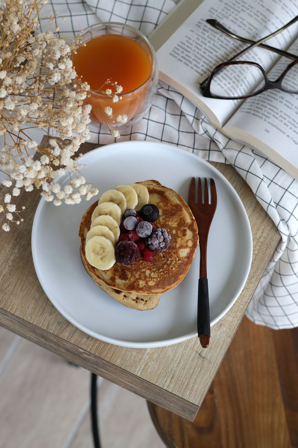 pancakes farine sorgho par lepetitmondedelodie