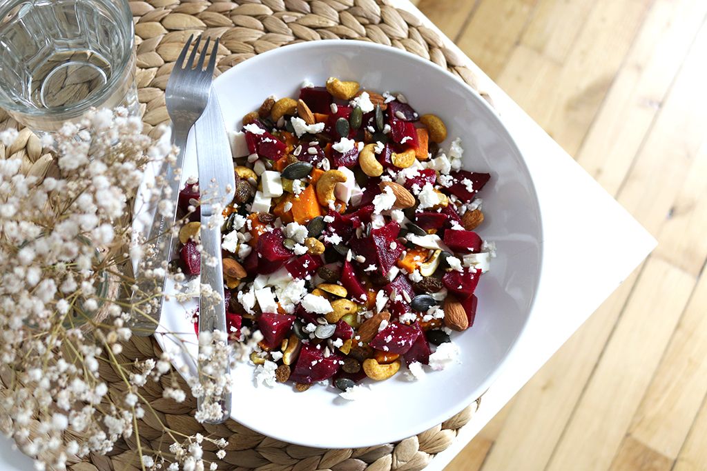 salade végétarienne colorée et croquante par le petit monde d'elodie, blog healthy food salade végétarienne colorée et croquante par le petit monde d'elodie, blog healthy food
