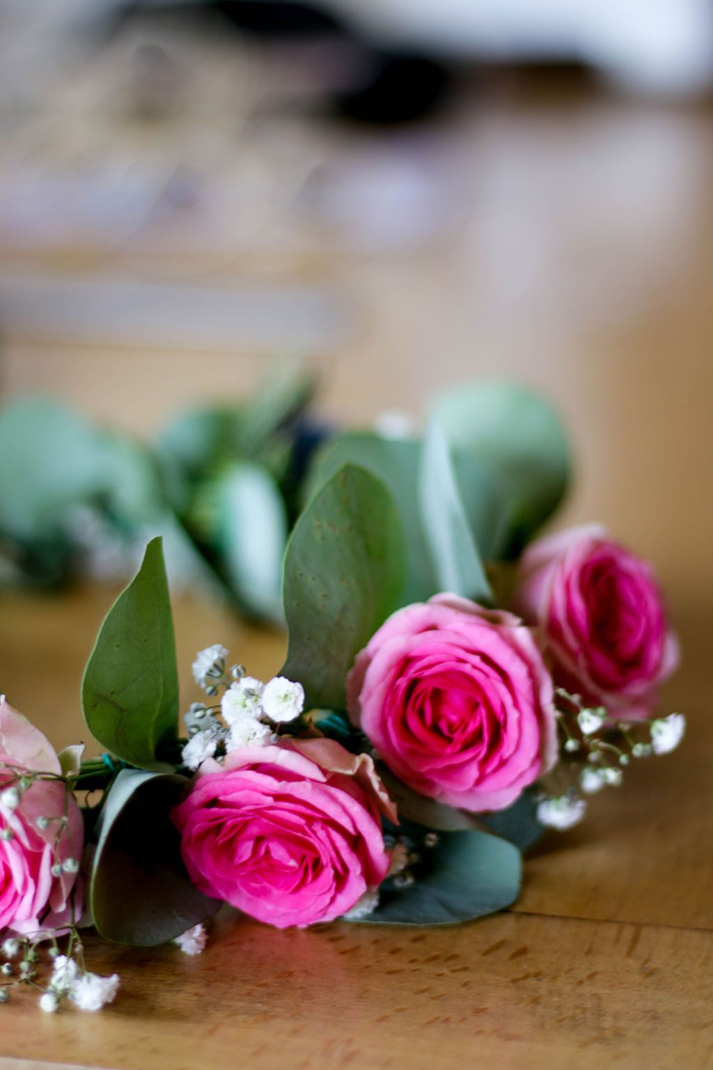 couronne de roses
