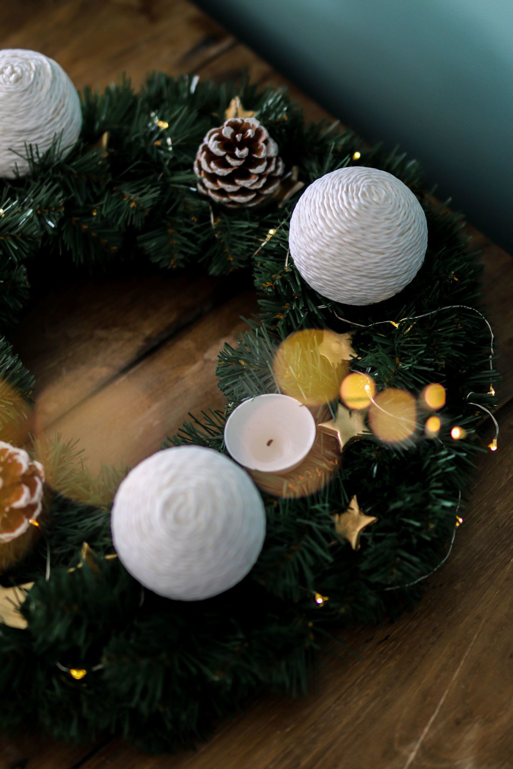 diy couronne de l'avent