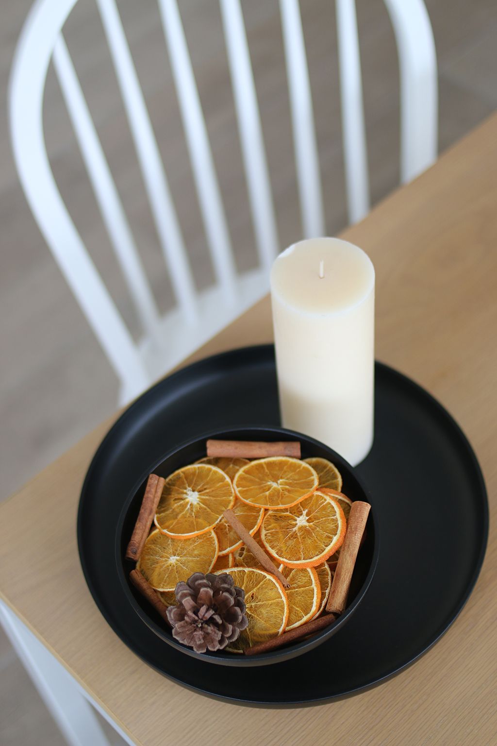 oranges séchées pour noel
